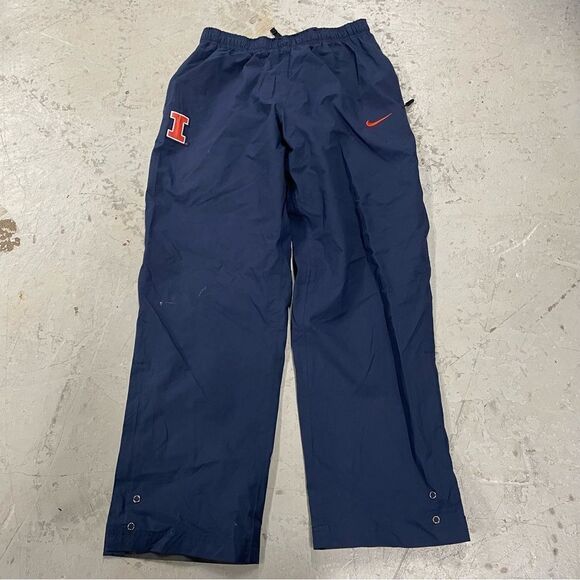 Nike NCAA Illinois Player Issue Storm Fit Pants 868340 Fighting Illini Large - Picture 1 of 6
